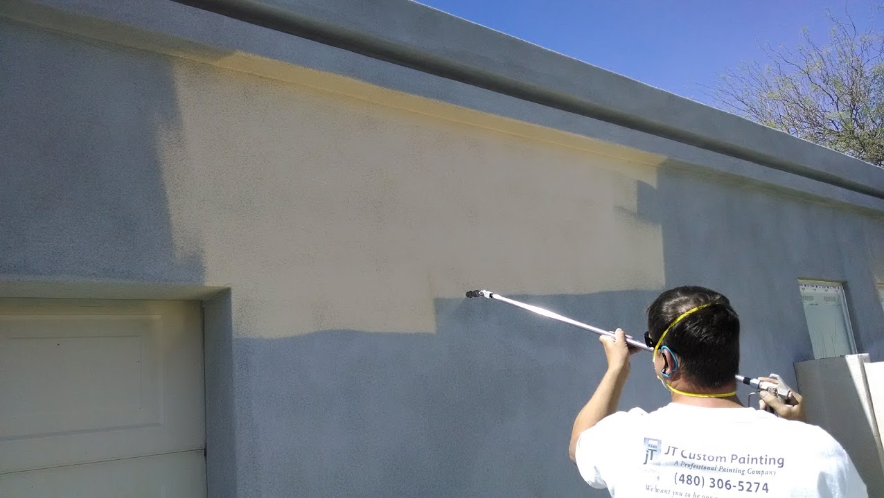 JT Custom Painting exterior home repainting for HOA in Mesa, Arizona
