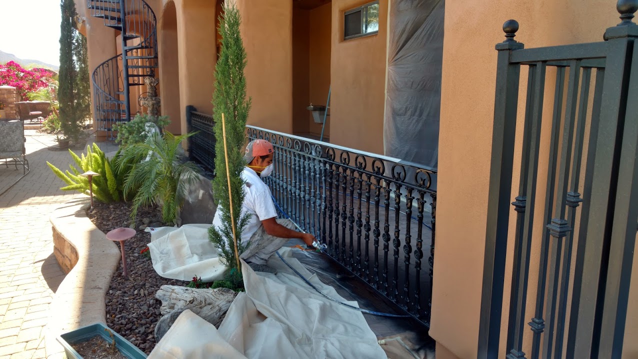 Luxury estate home custom painters in East Mesa, Arizona